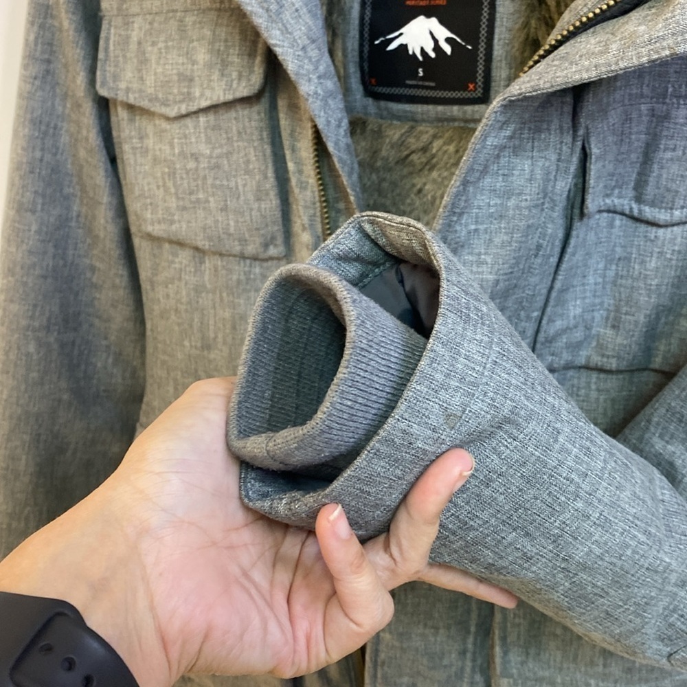 Aritzia TNA Niseko Heritage Parka Faux Fur Lined
–20°C Size Small - Picture 6 of 15